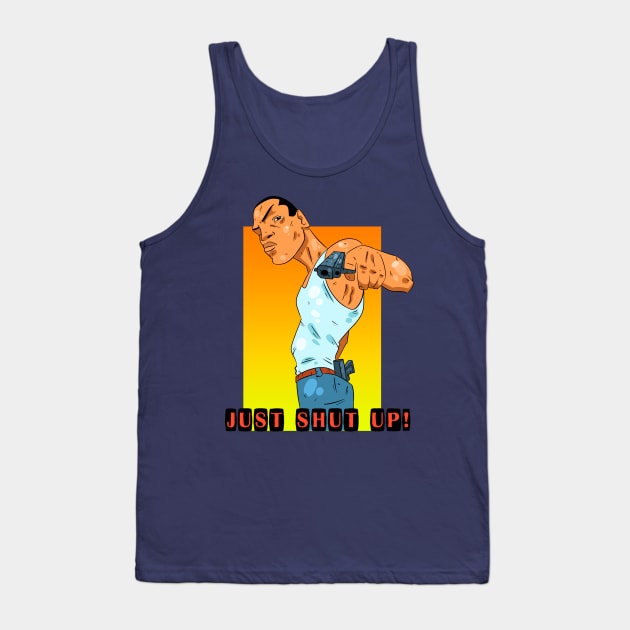 Carl Johnson Tank Top by vanpaul54